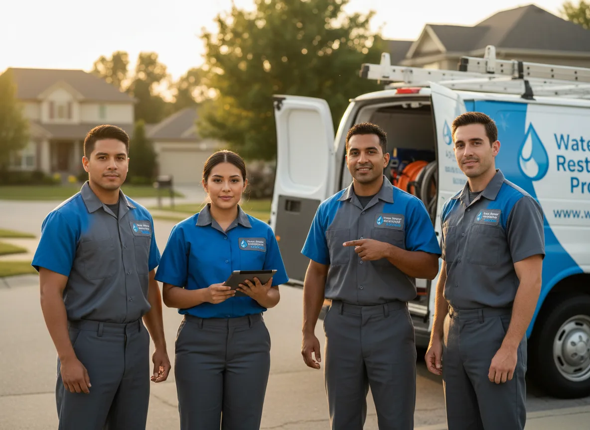 Flood Restoration company in Schulter, OK